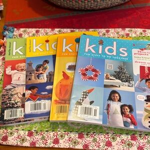Martha Stewart Kids magazines, set of 4
